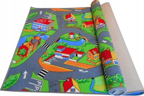 Детский коврик машинки