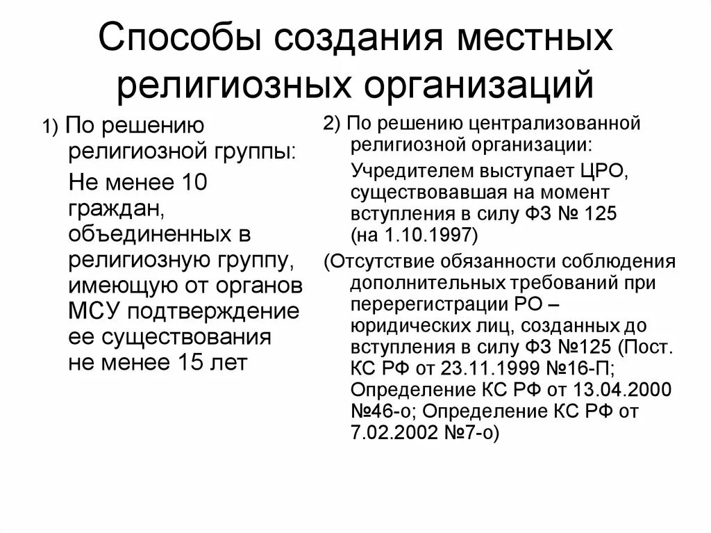 Религиозная группа создание. Способ создания религиозной организации. Религиозные организации и объединения. Виды религиозных организаций. Централизованные религиозные организации.