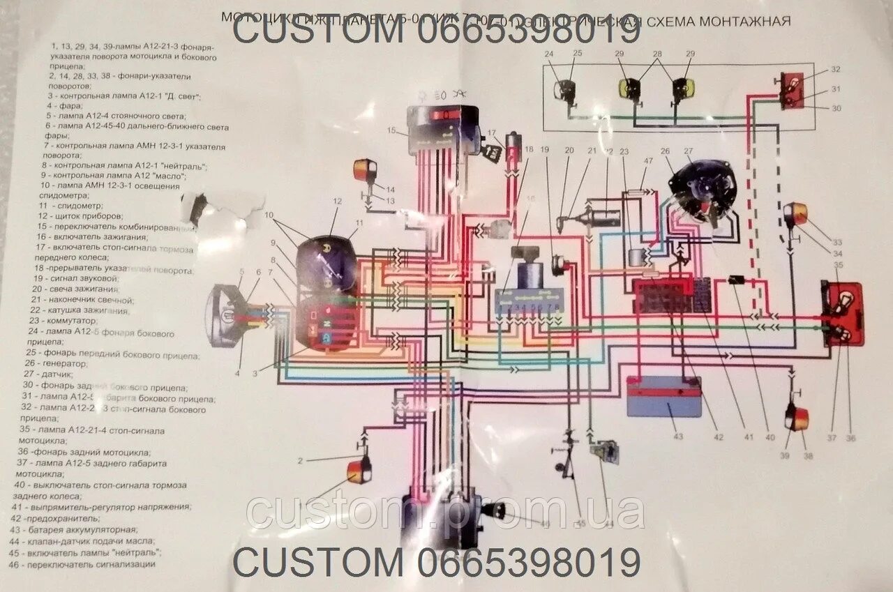 Электропроводка иж. Проводка электрическая ИЖ Юпитер 5. Электропроводка ИЖ Юпитер 5 12 вольт. Проводка ИЖ Планета 5. Электросхема мотоцикла ИЖ Планета 5.