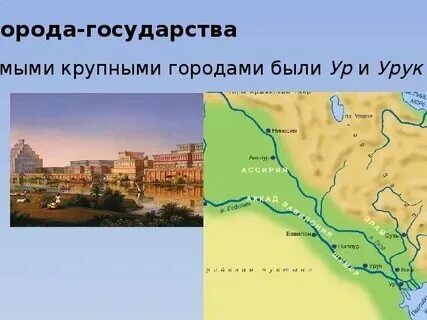 Когда возникли древнейшие города государства двуречья