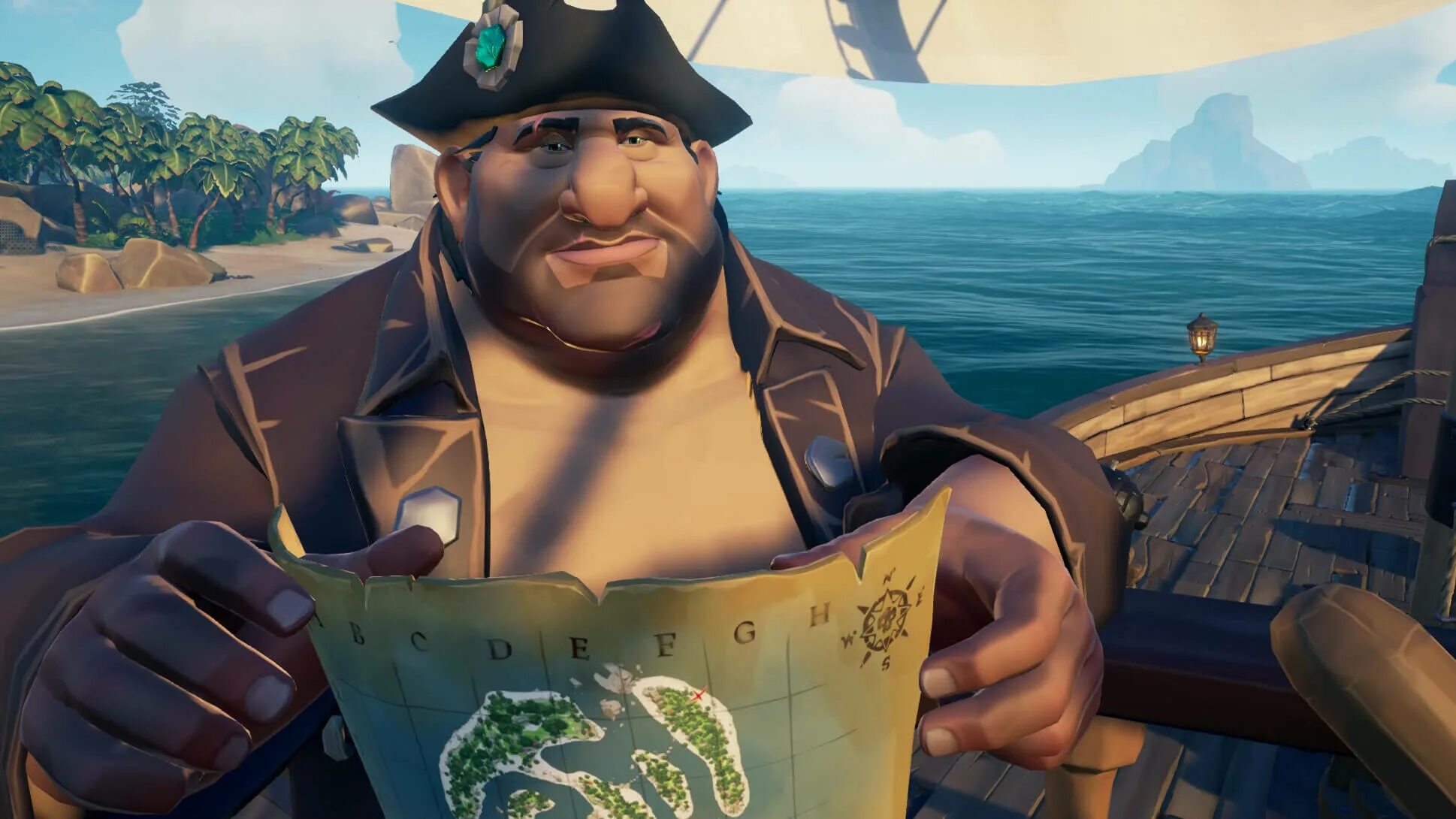 Си оф игра. Меррик Sea of Thieves. Игра Sea of Thieves. Игра про пиратов Sea of Thieves. Жирный пират Sea of Thieves.