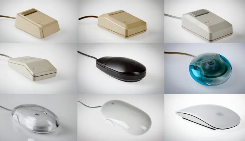Создание мыши. Компьютерная мышка Эппл. Первая компьютерная мышь Эппл. Проводная мышка Apple 1 версия. Эволюция компьютерной мыши (мышь, трекбол, тачпад, джойстик и т.д.).