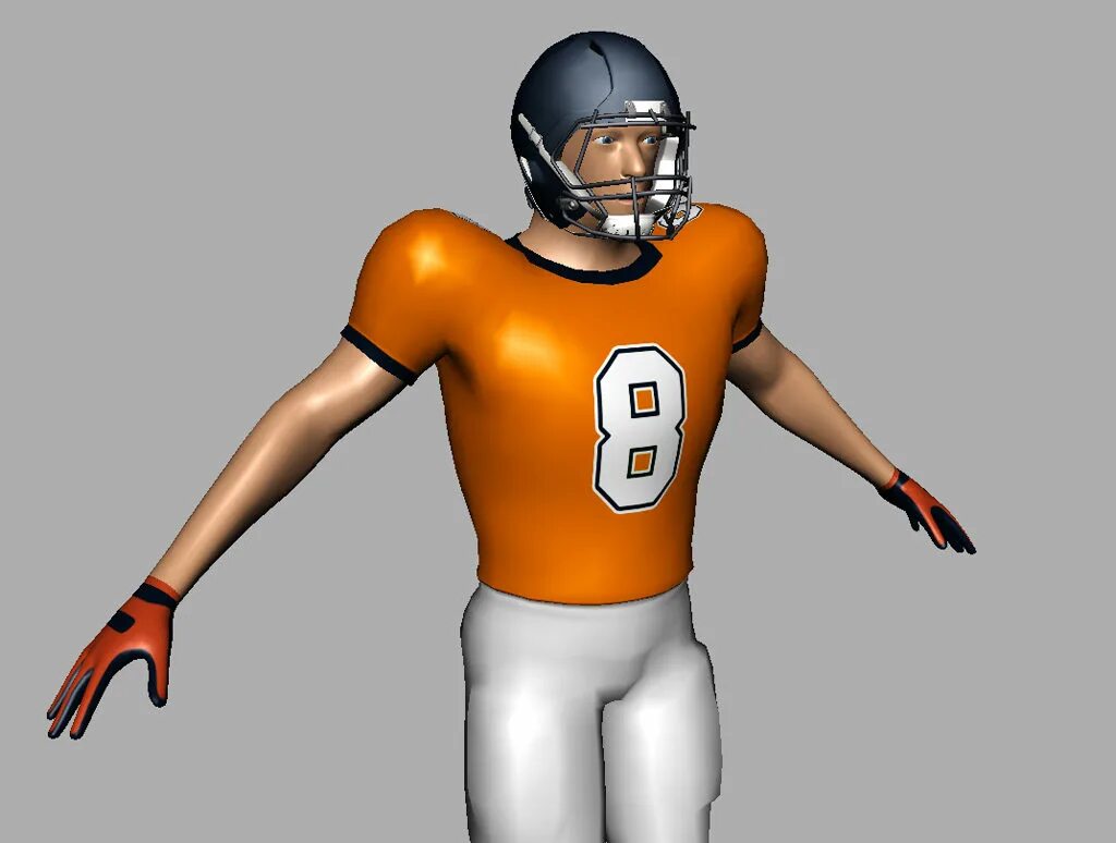 Football Player 3 d. 3d model Football Player. Player model 3d. Playermodel. Player models 1