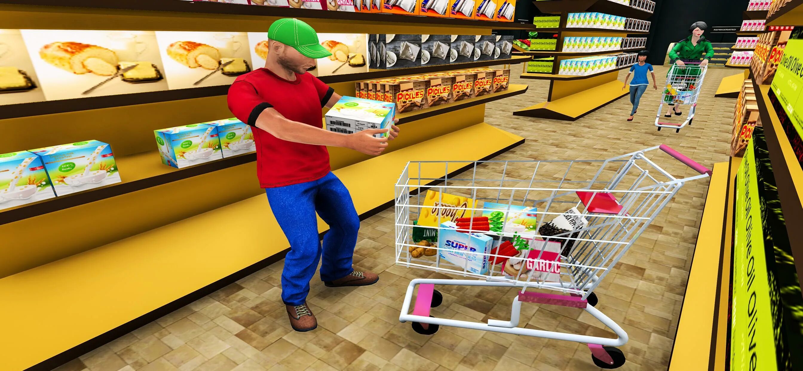 Включи купил новый. Супермаркет 3d. Виртуальный 3d магазин. Универсам 3д. Симулятор шоппинга.