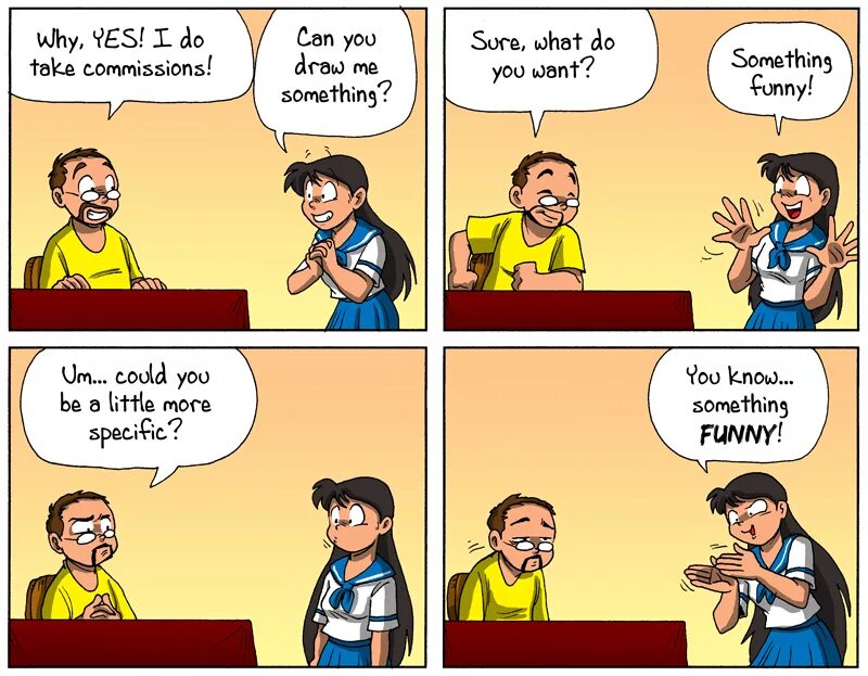 You can be funny. Something funny. Anything something funny. Can you funny. Watch something funny.