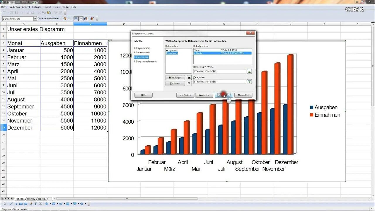 Типы диаграмм в openoffice calc. Диаграмма в опен офис. как сделать диаграмму в опен офисе. как создать диаграмму в опен офис. график в openoffice calc.