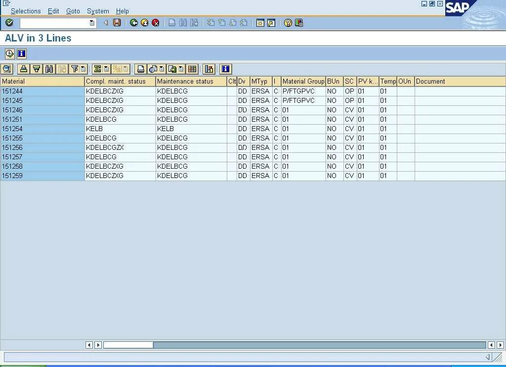 Abap grid. Alv grid. alv-отчет. виды alv. abap color grid.