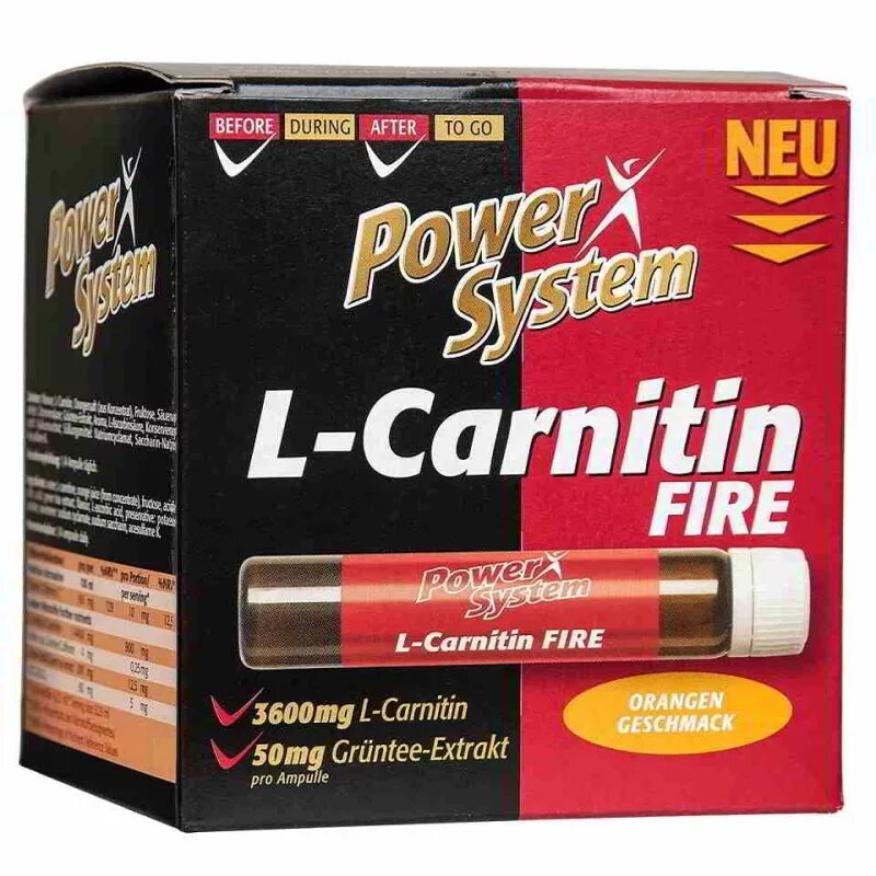 Повер амп. Power System l-Carnitin 3600. Л карнитин Power System Fire. L Carnitin от Power System.. Power System l-Carnitin 3600 л-карнитин 25 мл 1 амп.