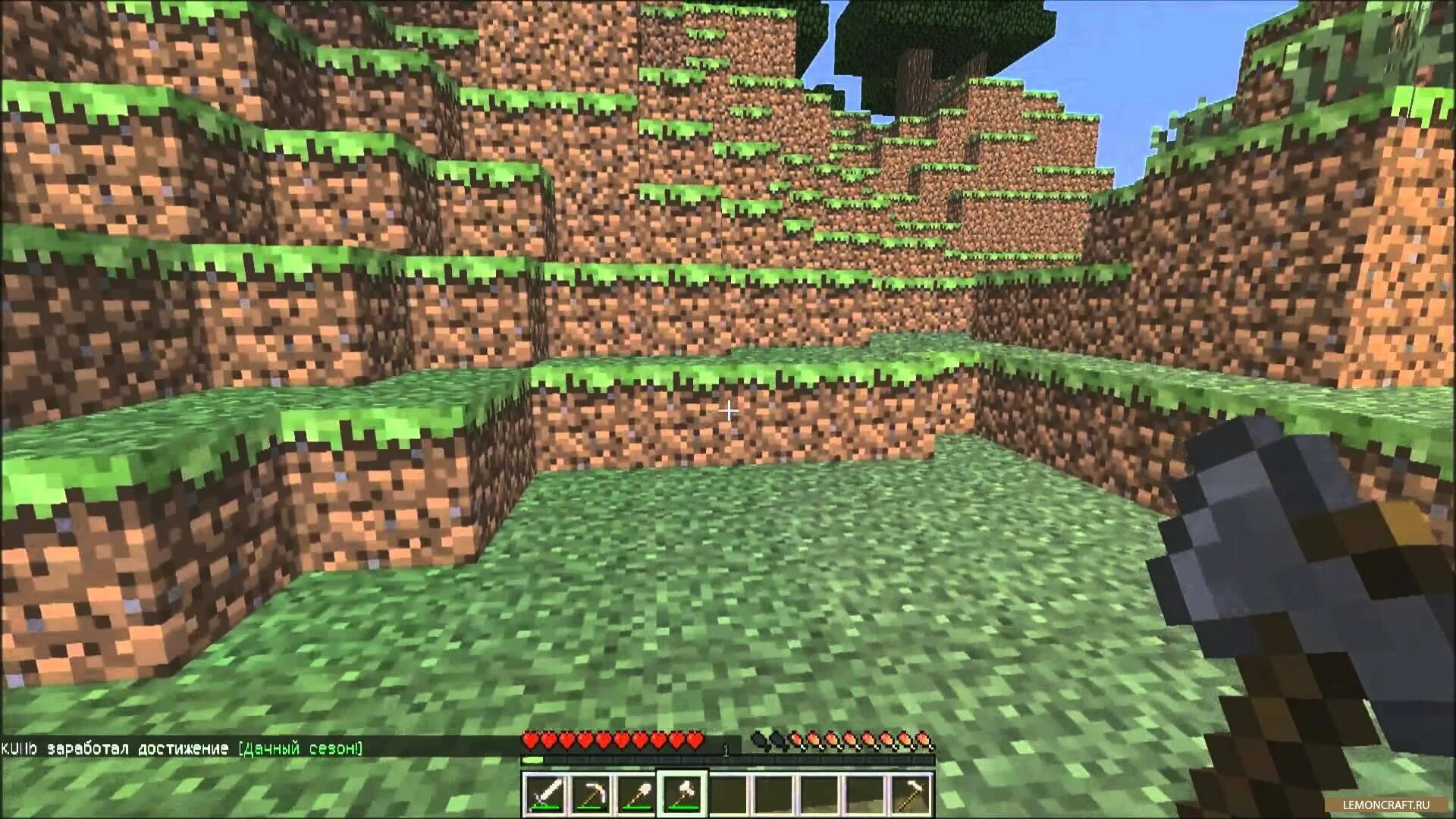 майнкрафт выживать 1