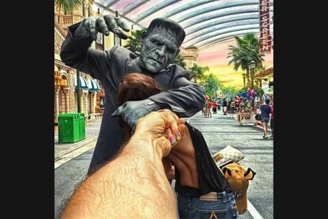 Follow him around