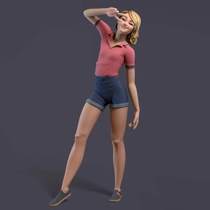 3d models rigged