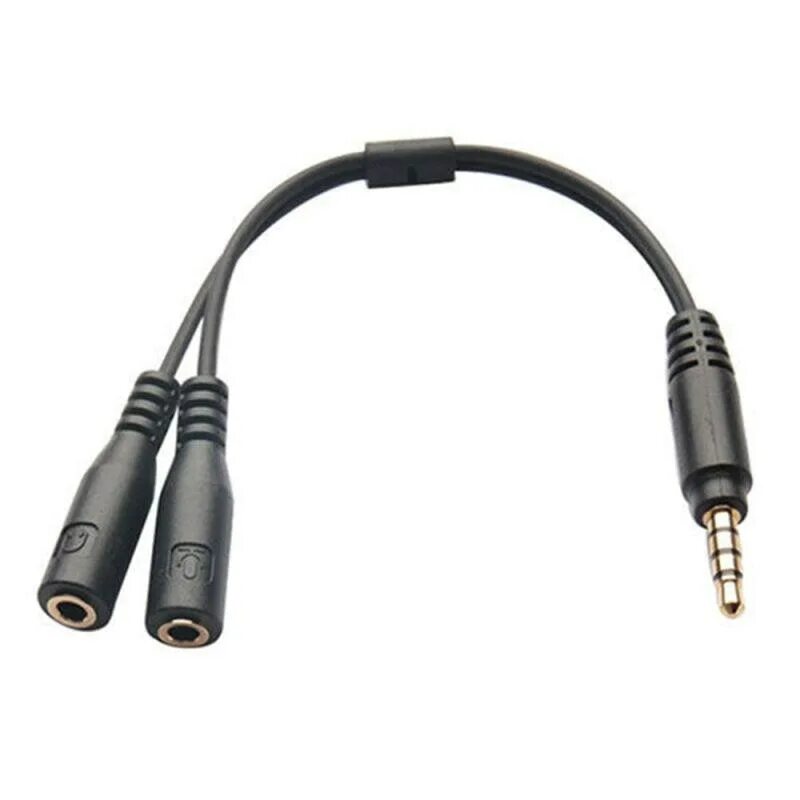 Audio splitter. 3.5mm y splitter headphone mic cable. переходник jack 3.5 - 2 jack 3.5 мама (наушник+микрофон (4pin)) ts-3301 (ot-avc40). переходник для наушников jack 3.5 mm аудио сплиттер аудио адаптер. сплиттер джек-микрофон/наушники.