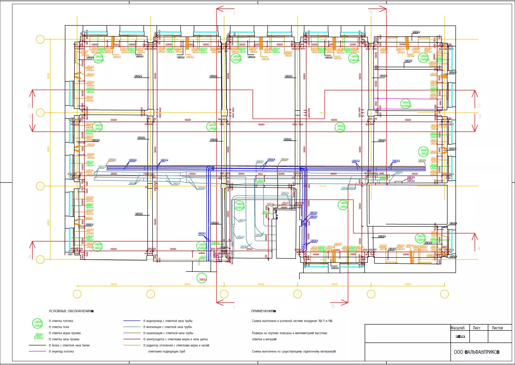 планово высотная съемка