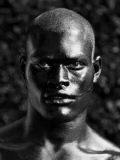 Very black man