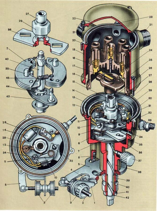 Трамблер зил 131. Распределитель зажигания ЗИЛ 131 бесконтактный. Распределитель зажигания ЗИЛ 131. Распределитель зажигания ЗИЛ 131 контактный. Трамблер ЗИЛ 130 контактный.