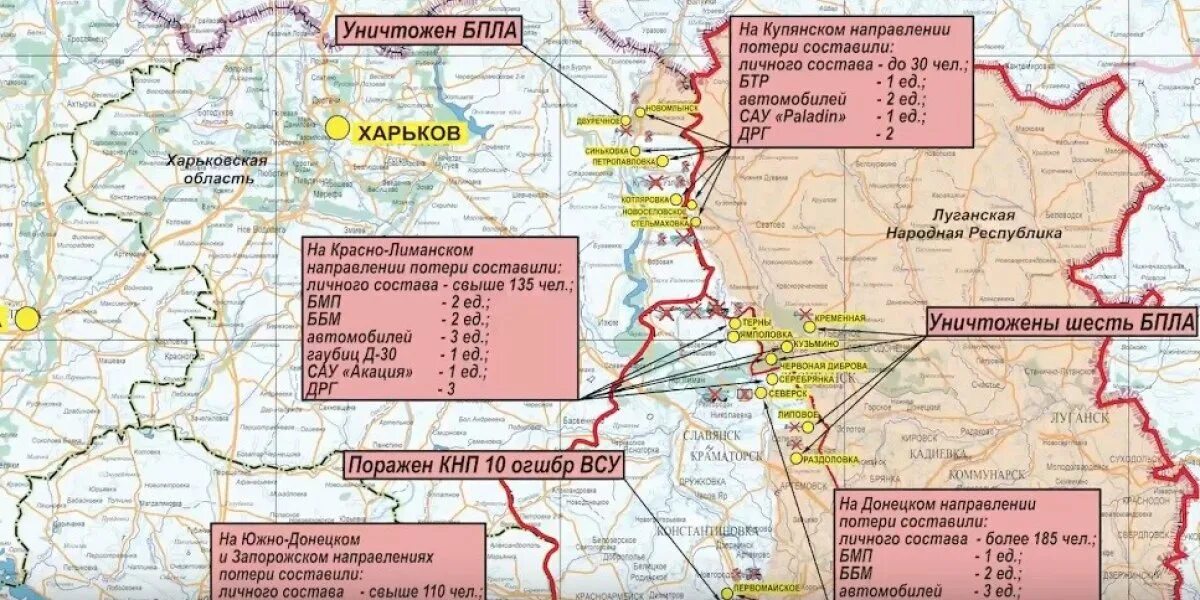 Купянское направление сейчас. Купянское направление сейчас