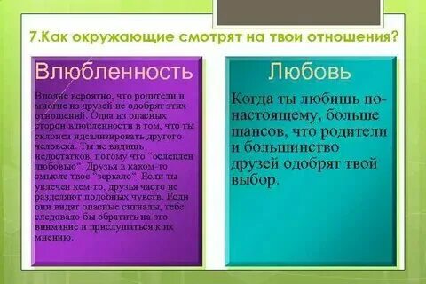 Как понять что вы не влюблены
