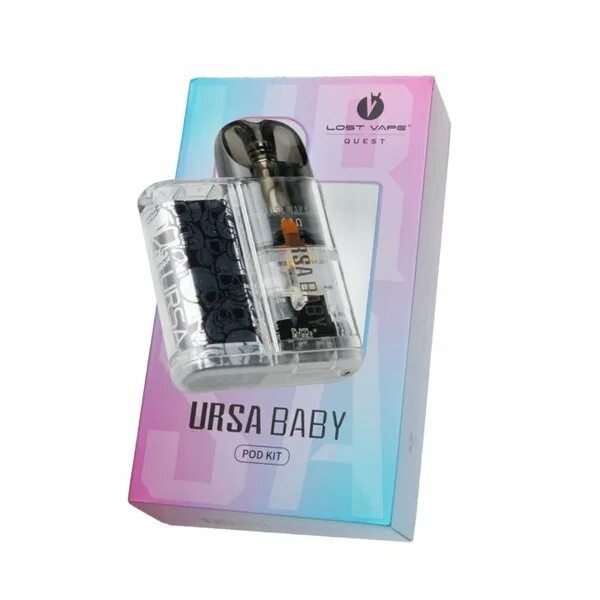 Ursa baby цена. Lost Vape Ursa Baby pod. Набор Lost Vape Ursa Baby pod-Full Clear. Lost Vape Ursa Baby 2 pod Kit. Lost Vape Ursa Baby 800mah.