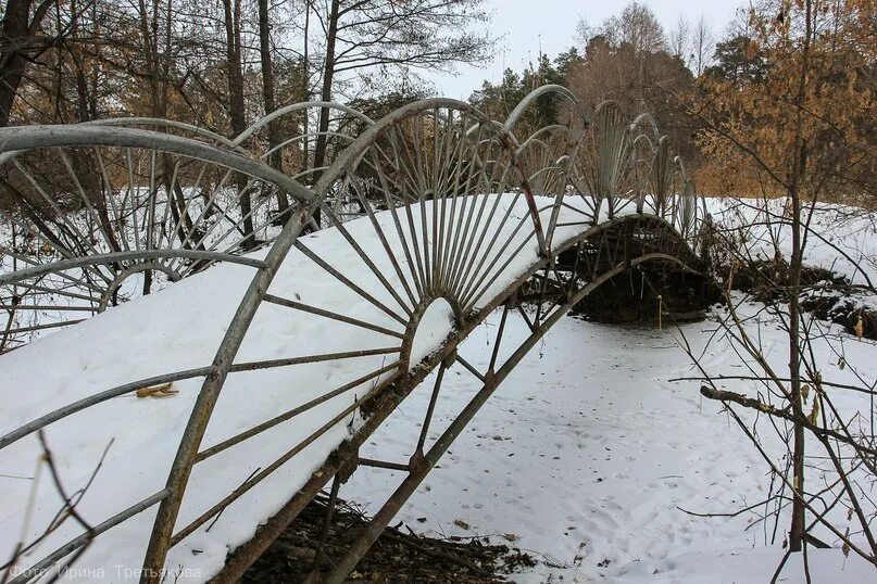 Мост через реку ИК. Источник реки ИК.