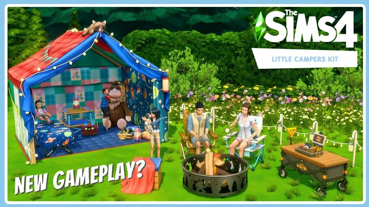 Little camp. SIMS 4 little Campers. Little Campers Kit симс 4. SIMS 4 little Campers Projector. SIMS 4 little Campers TV.