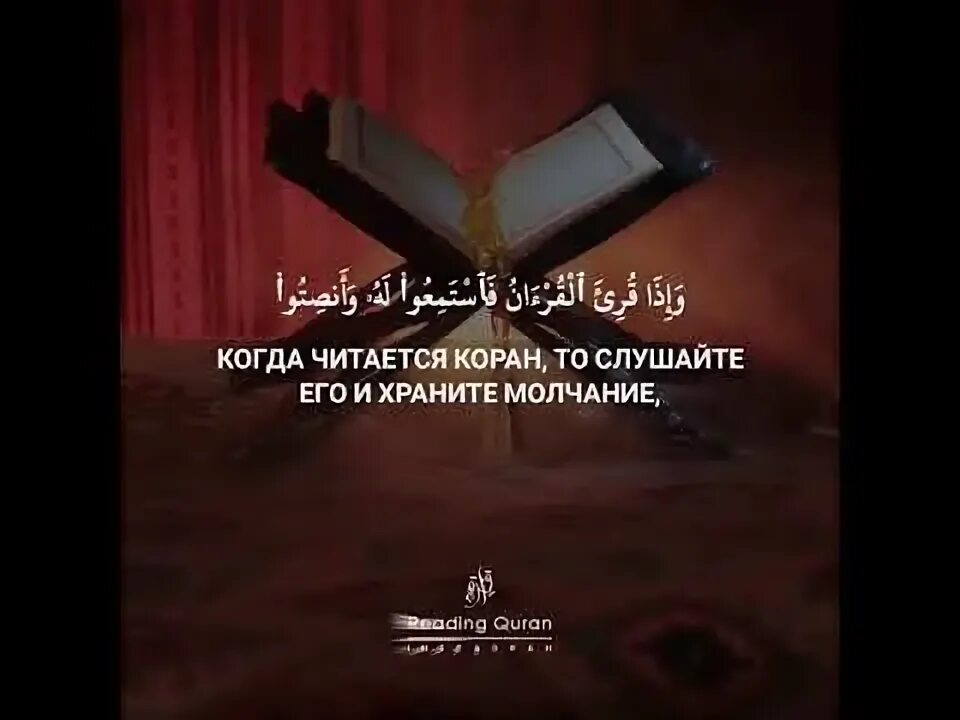 Когда читается Коран то слушайте. Когда читается Коран то слушайте его и храните. Когда читается Коран храните. Когда читается Коран храните молчание. Слушайте коран и храните молчание