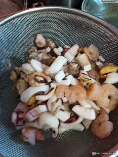 Рецепт вкусного морского коктейля замороженного