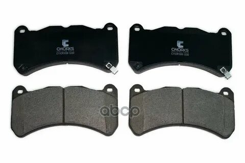 Колодки передние (Low Metallic) CWORKS C11CR1058 - фото 1 