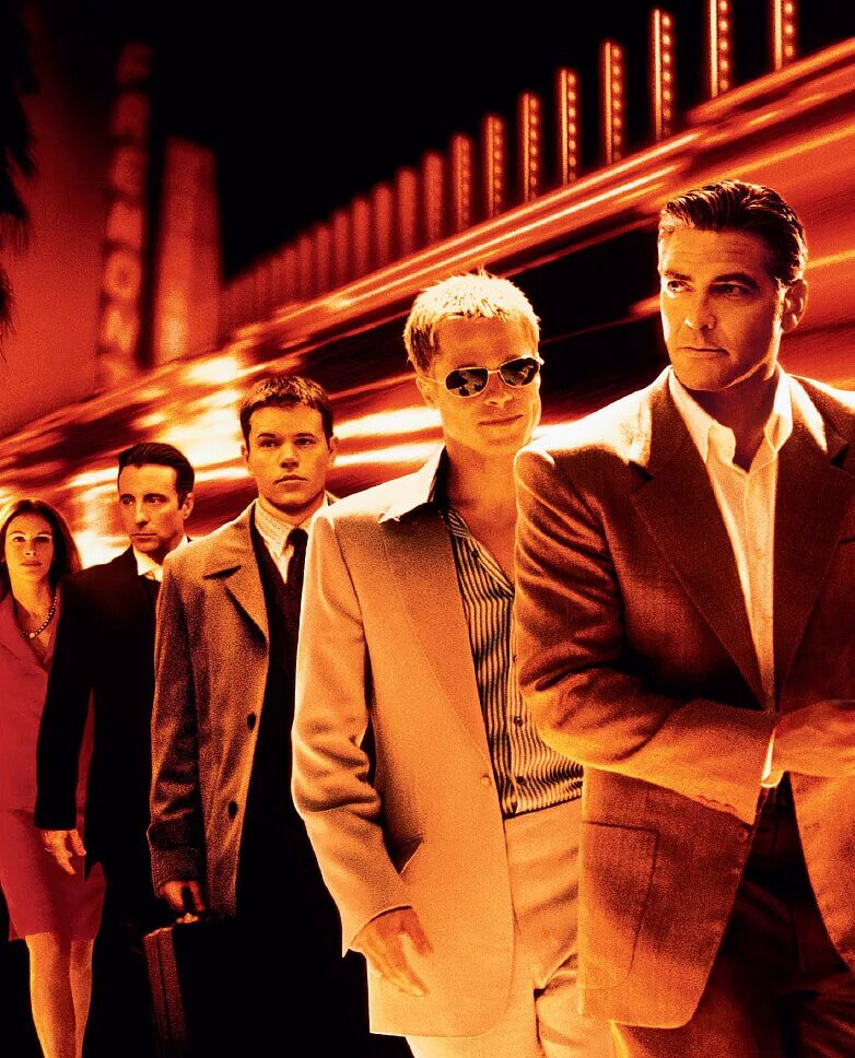 Верный 11 друзей. Одиннадцать друзей Оушена (2001). Джордж Клуни 11 друзей Оушена. 11 Друзей Оушена герои.