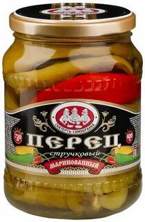 Стручковый перцы маринованные