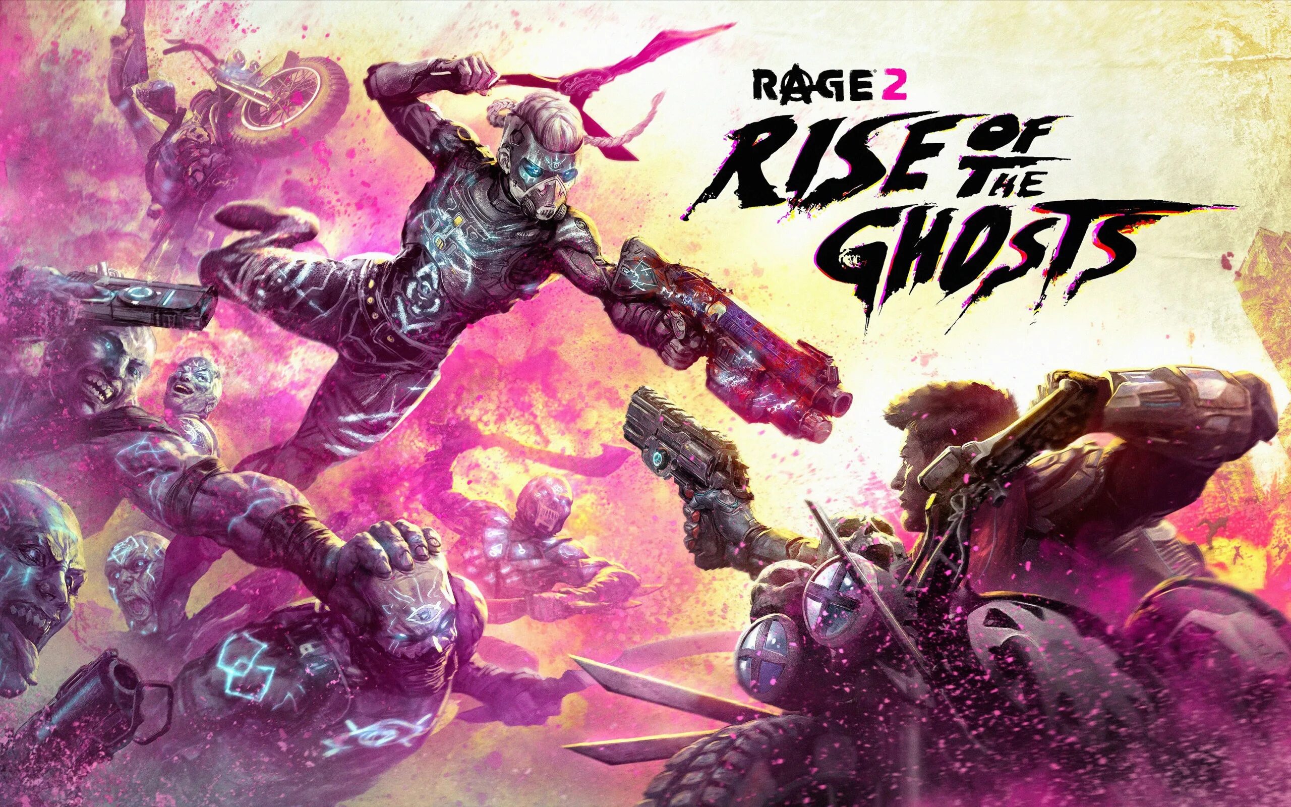 Game posters. Rage 2 арт. Рейдж 2 игра. Rage 2 восхождение призраков. Игровые обои.