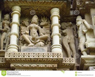 Скульптуры песчаника людей, животных, слона, лошади и другого, орнамента и....