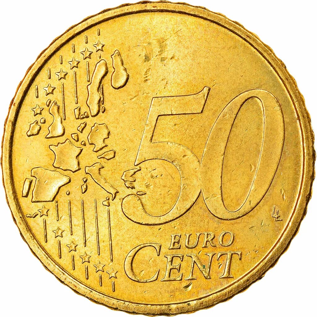 Центы в рубли. 50 Евроцентов 2008. Монета 50 центов евро. Монетка 50 центов евро. Монета 10 Euro Cent 2010 cm.