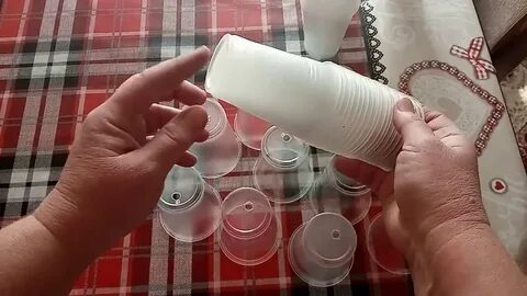 Как сделать пластмассовый стаканчик