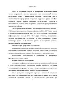 Курсовая по аудиту