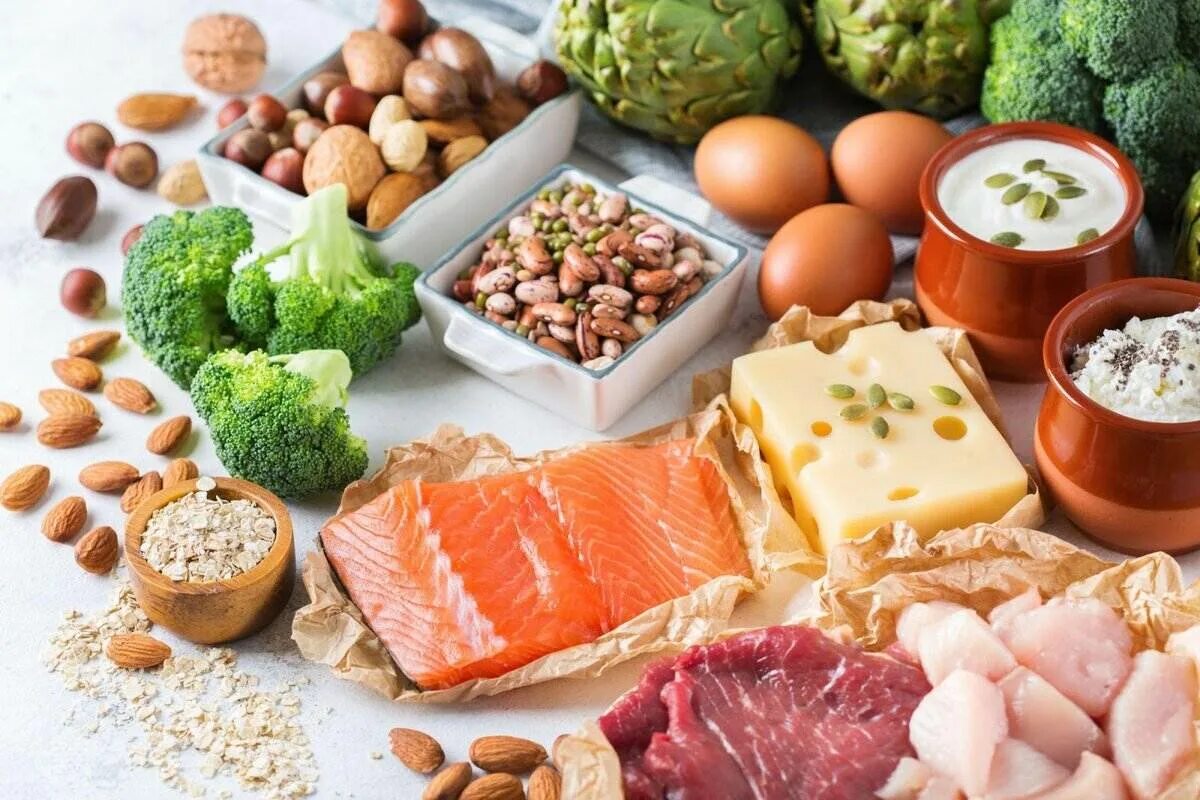 Соотношение белков в пище. Белковые продукты. Разнообразие питания. Здоровая пища. Здоровое питание белки.