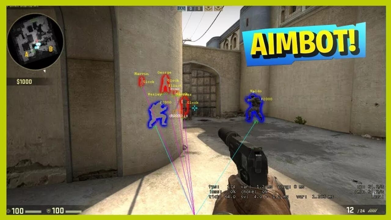 Читеров cs go