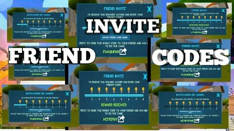 Friends invite code