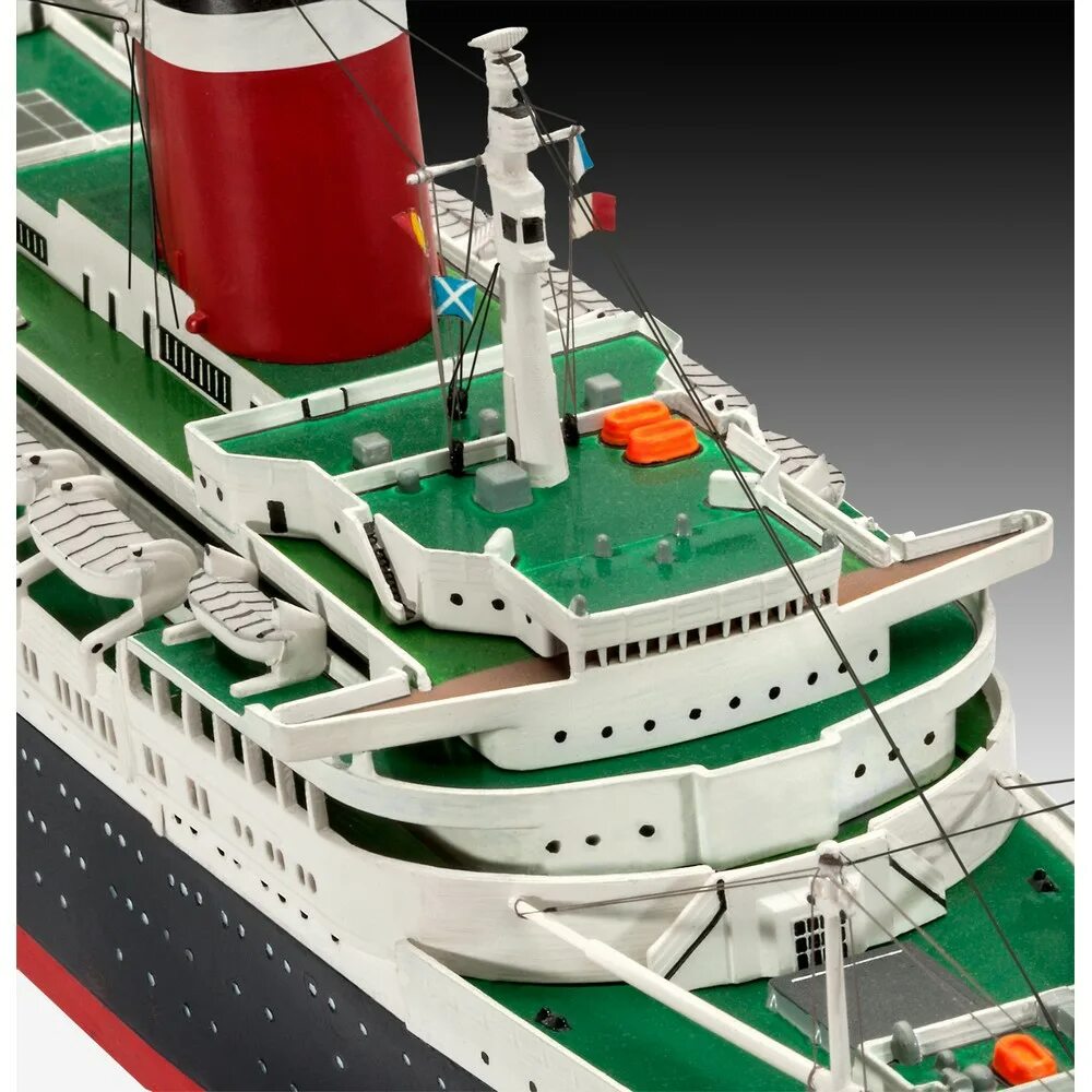 Корабль для склеивания. 05146 Revell трансатлантический лайнер SS United States (1:600). SS United States Revell. Revell United States 1-600. SS United States модель.