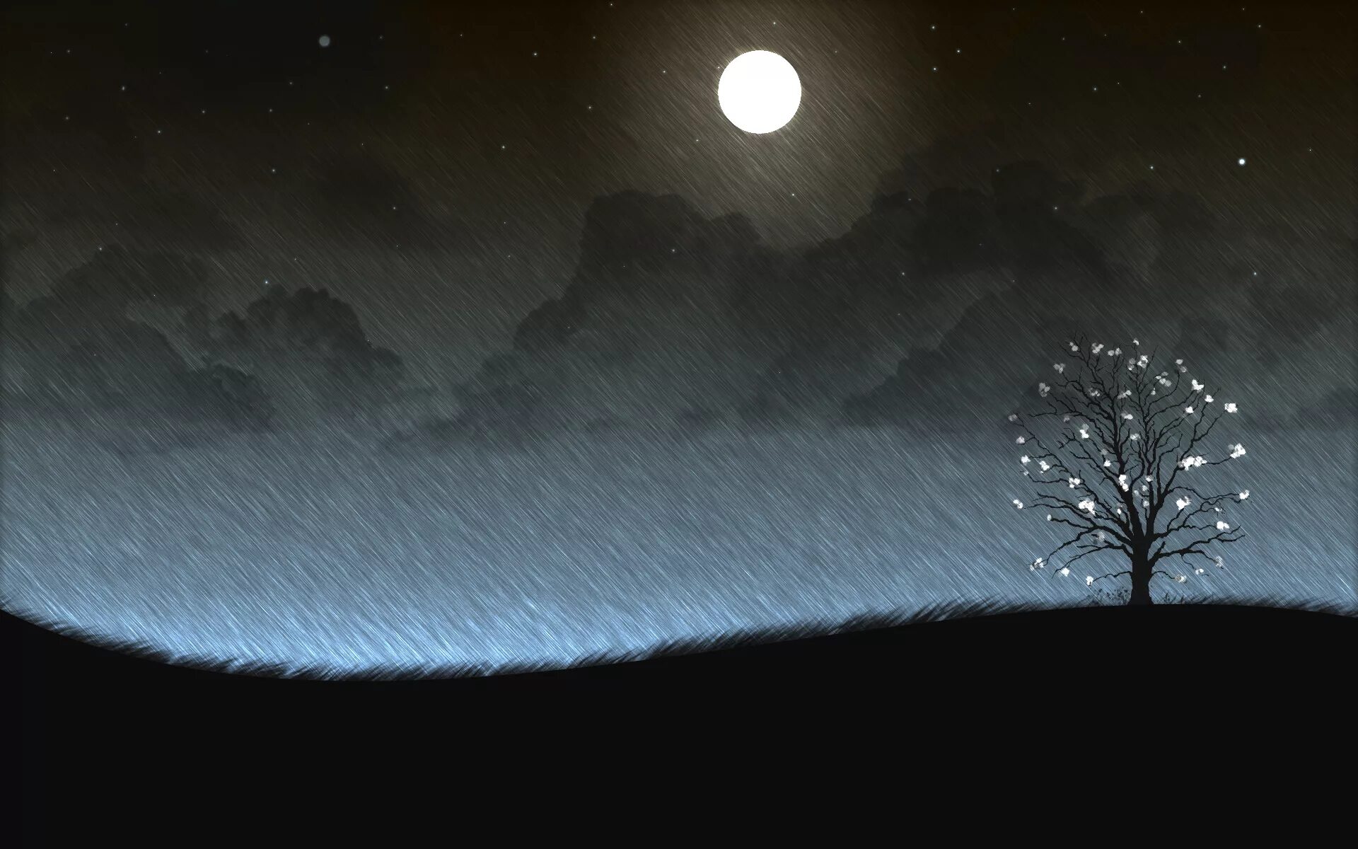 Луна обои. Луна дождь. Дожди луны. Лунный дождь. Ночь луна дождь.