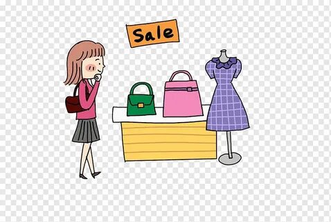 Then he go shopping