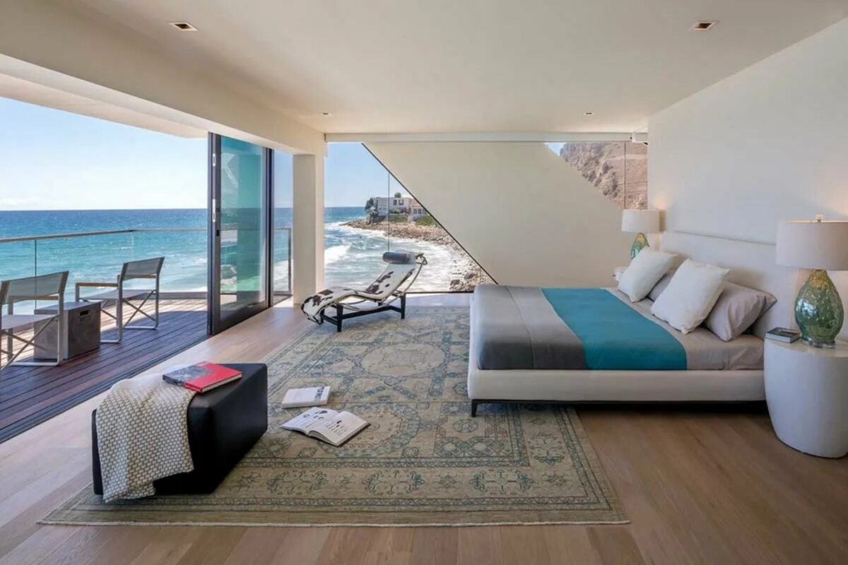 Вилла на острове Овериондер Кей (Багамские острова, США). Лос Анджелес Малибу вилла. Вилла с видом на море. Дом с видом на океан.