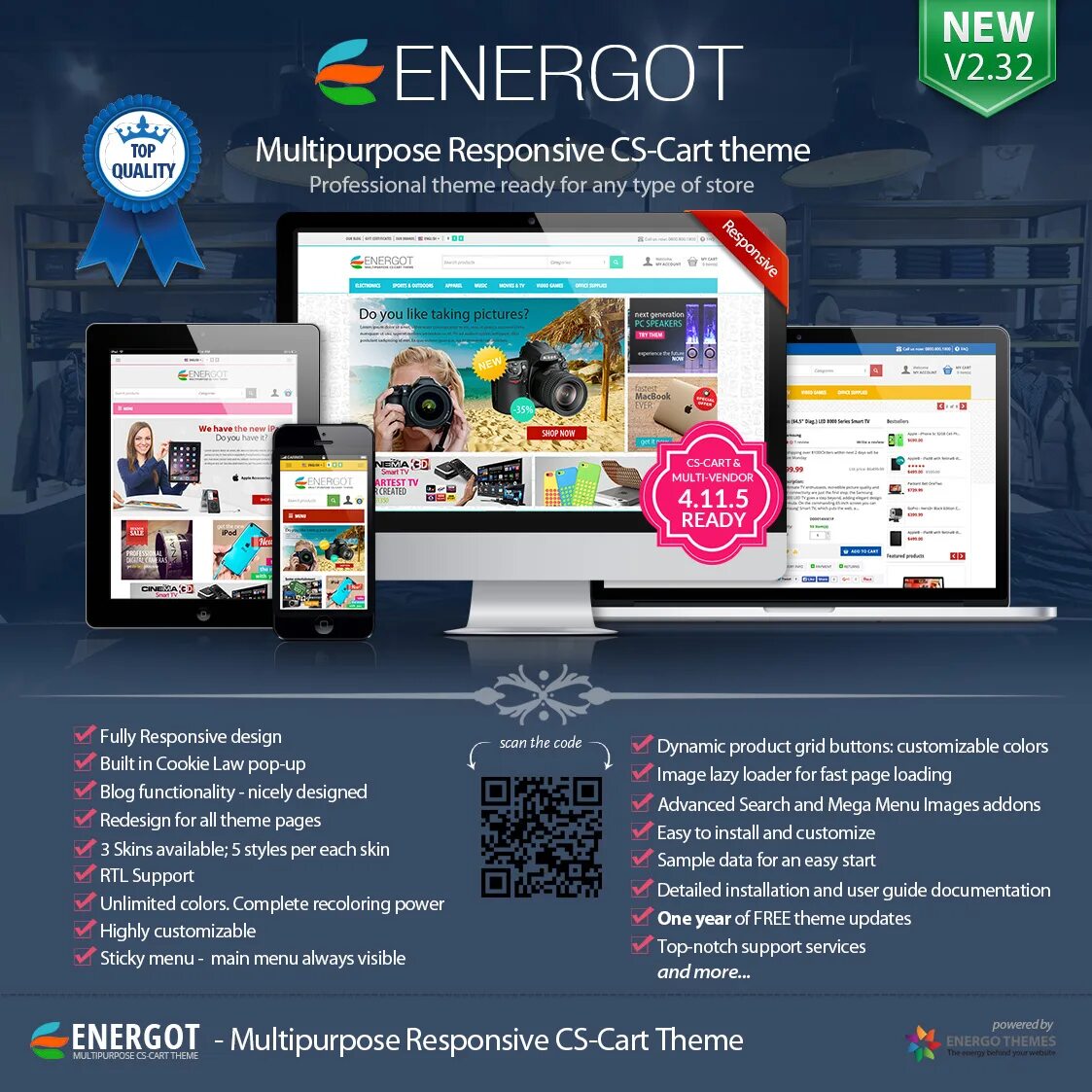 Advanced theme