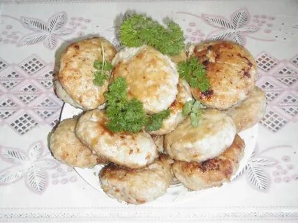 Мини котлетки с моцареллой