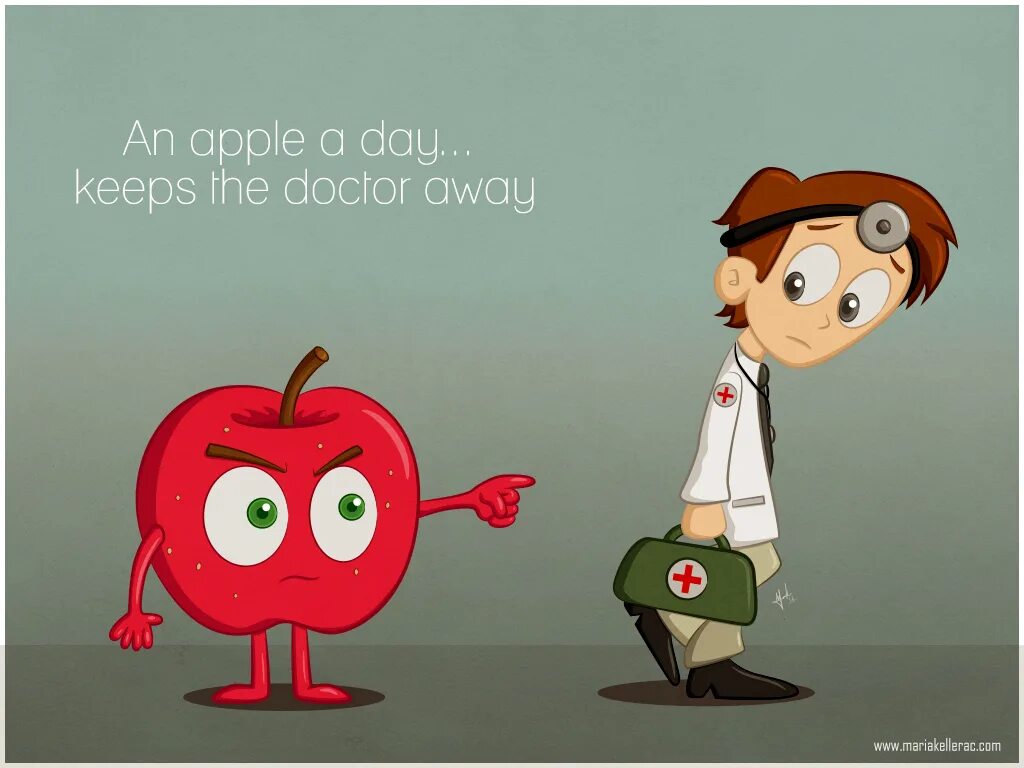 The apple am little. An Apple a Day keeps the Doctor away. An Apple a Day keeps the Doctor away иллюстрация. По яблоку в день и доктор не нужен. An Apple a Day keeps the Doctor away рисунок.