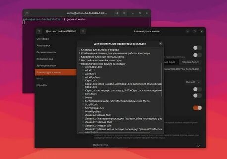 Ubuntu язык