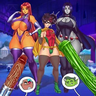 bemannen, beast boy, cyborg (dc), garfield logan, raven (dc), robin (dc), s...