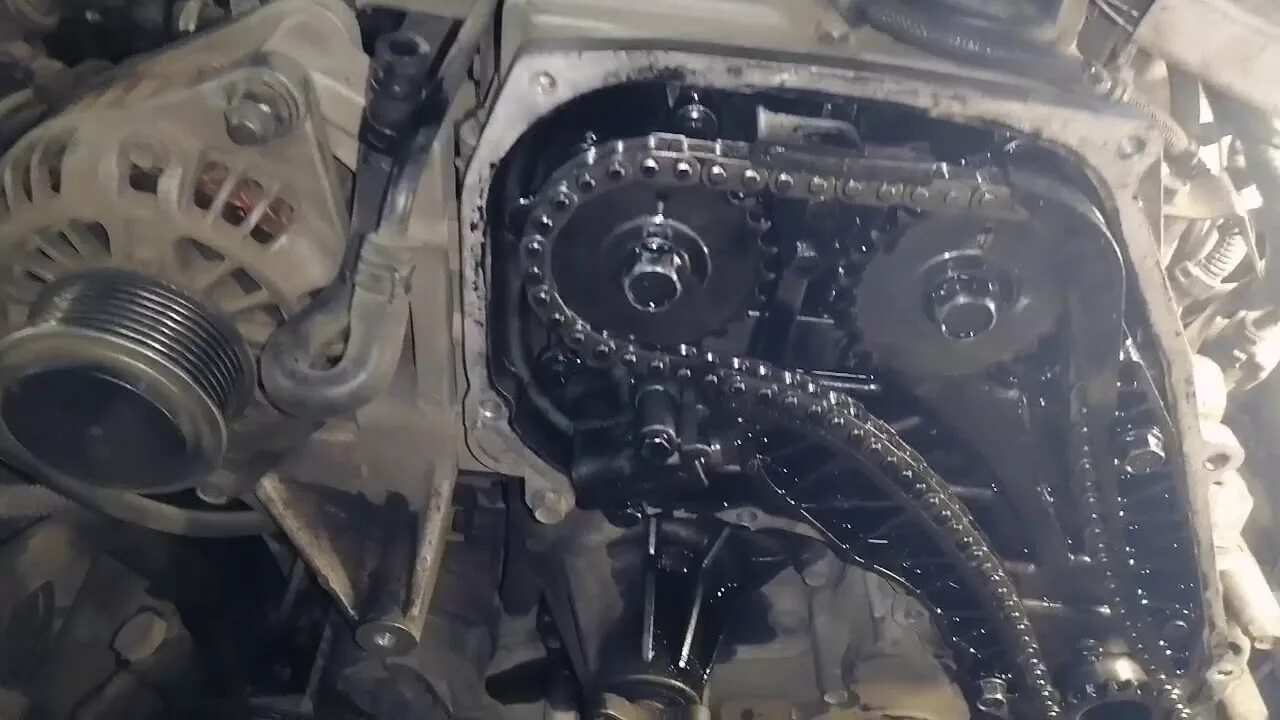Замена цепи старекс дизель
