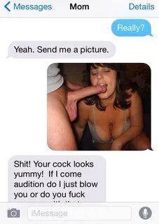 Mom son sexting incest.