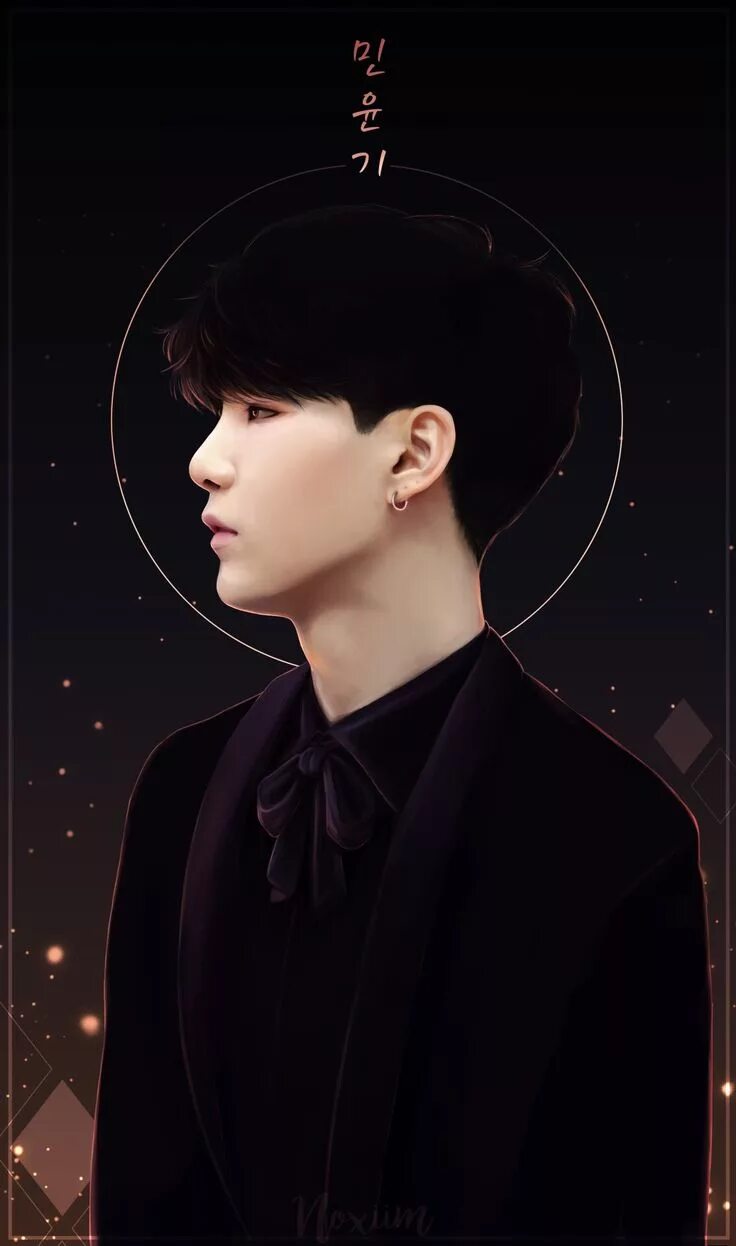 Бог юнги. BTS suga Art. Юнги БТС. БТС арт Юнги. Шуга БТС демон.