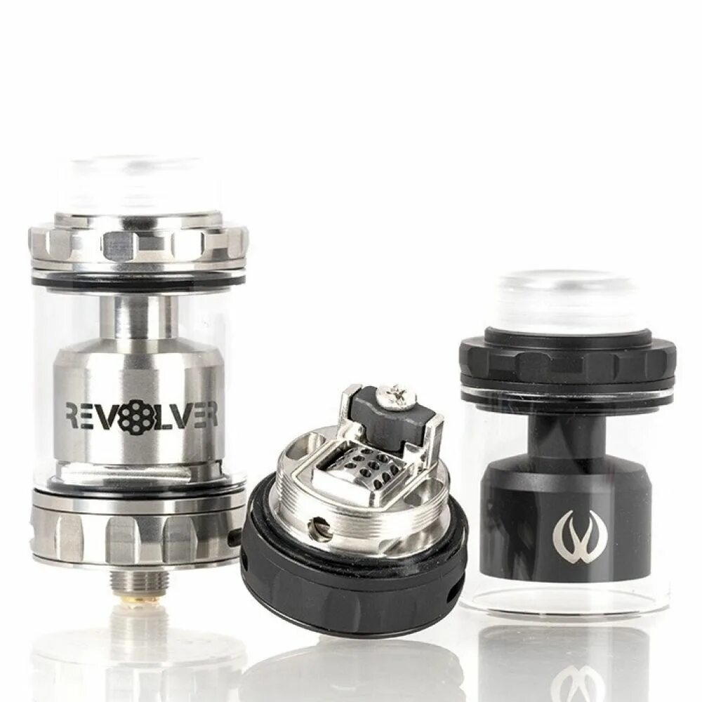 Vandy Vape Revolver RTA 24 мм. Бакомайзер Revolver 3/5 мл черный Vandy Vape. Vandy Vape бак. Бак 25 мм RTA.